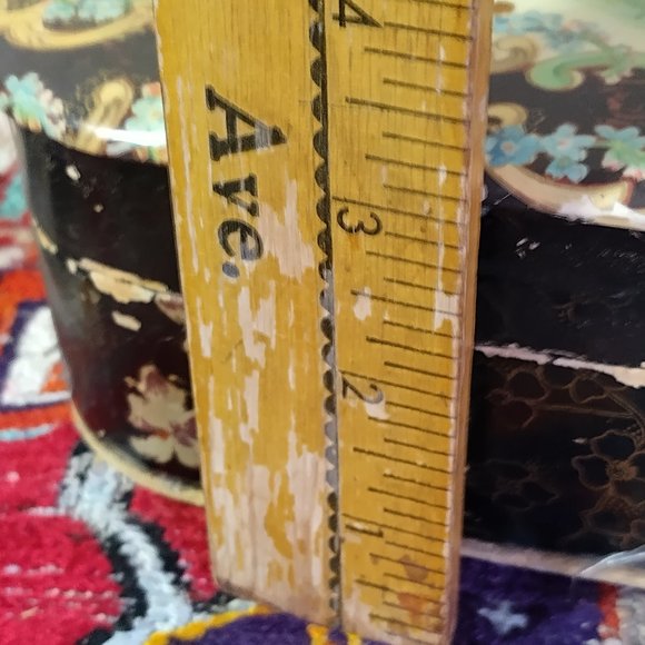 Large Victorian Wood and Celluloid Glove / Brush Box - Edwardian - Picture 15 of 15